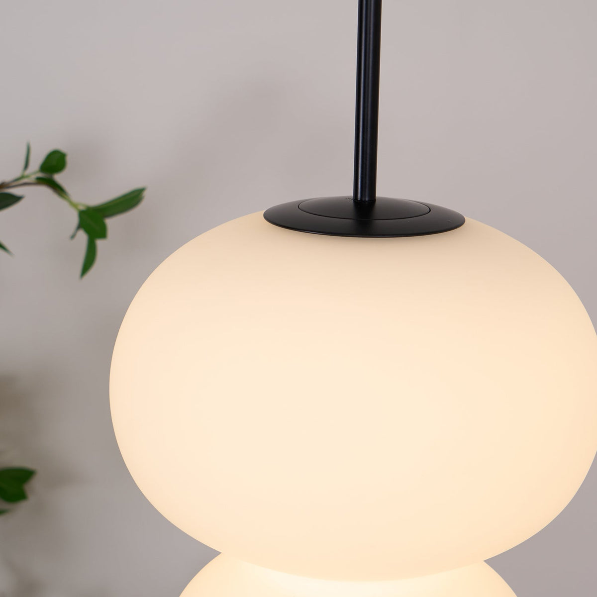 Xalt lámpara colgante minimalista de vidrio