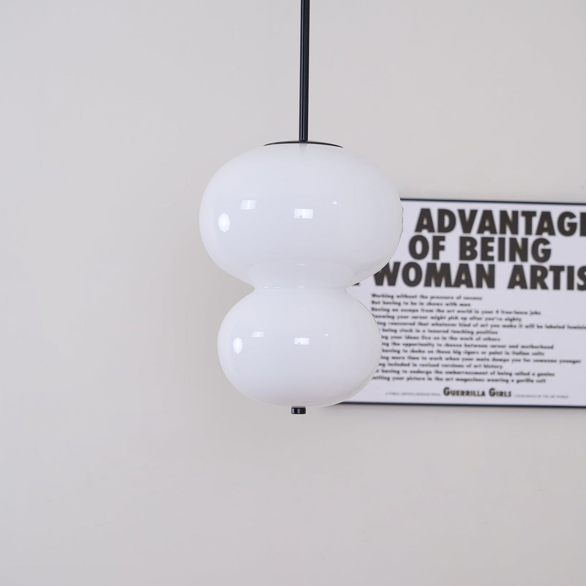 Xalt lámpara colgante minimalista de vidrio