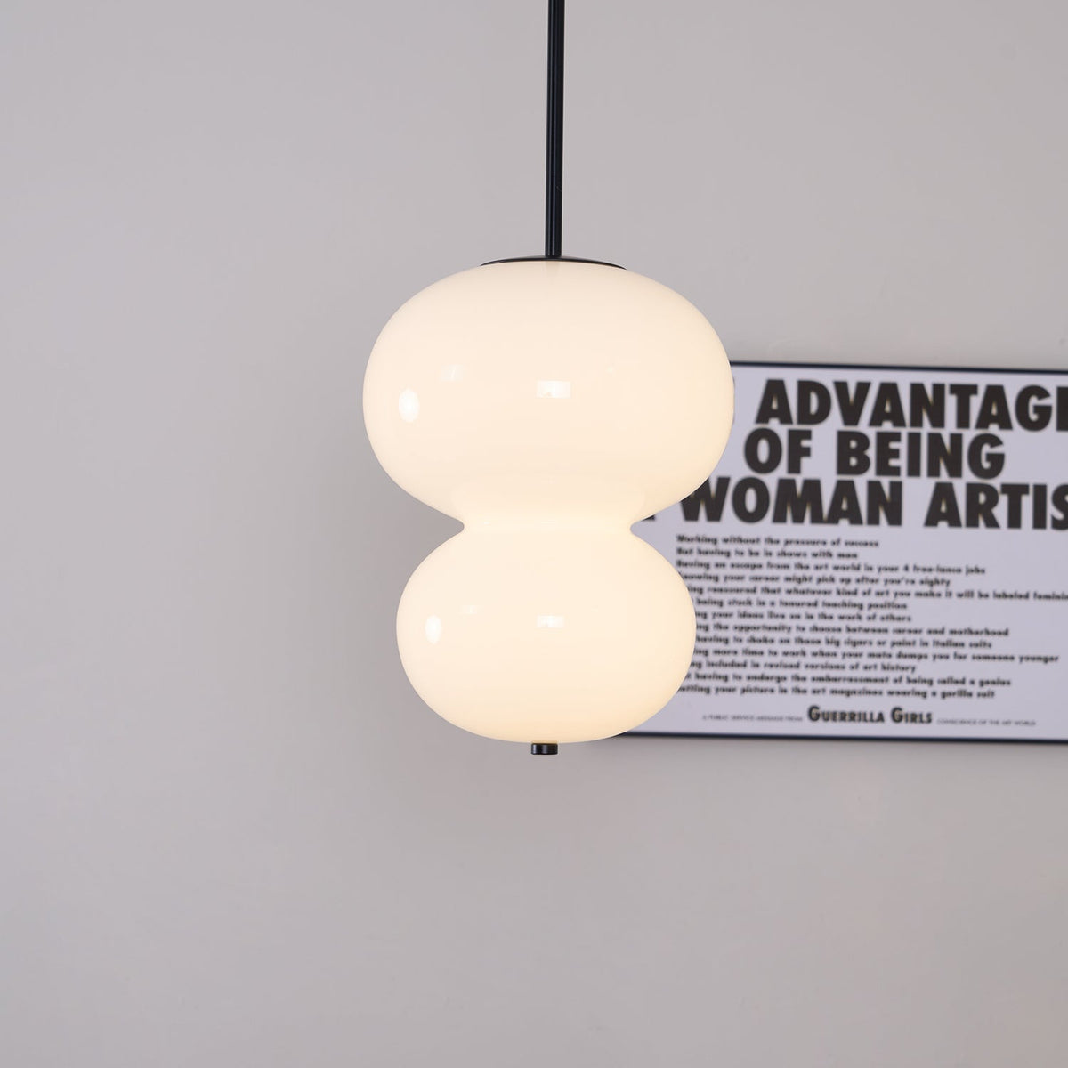 Xalt lámpara colgante minimalista de vidrio