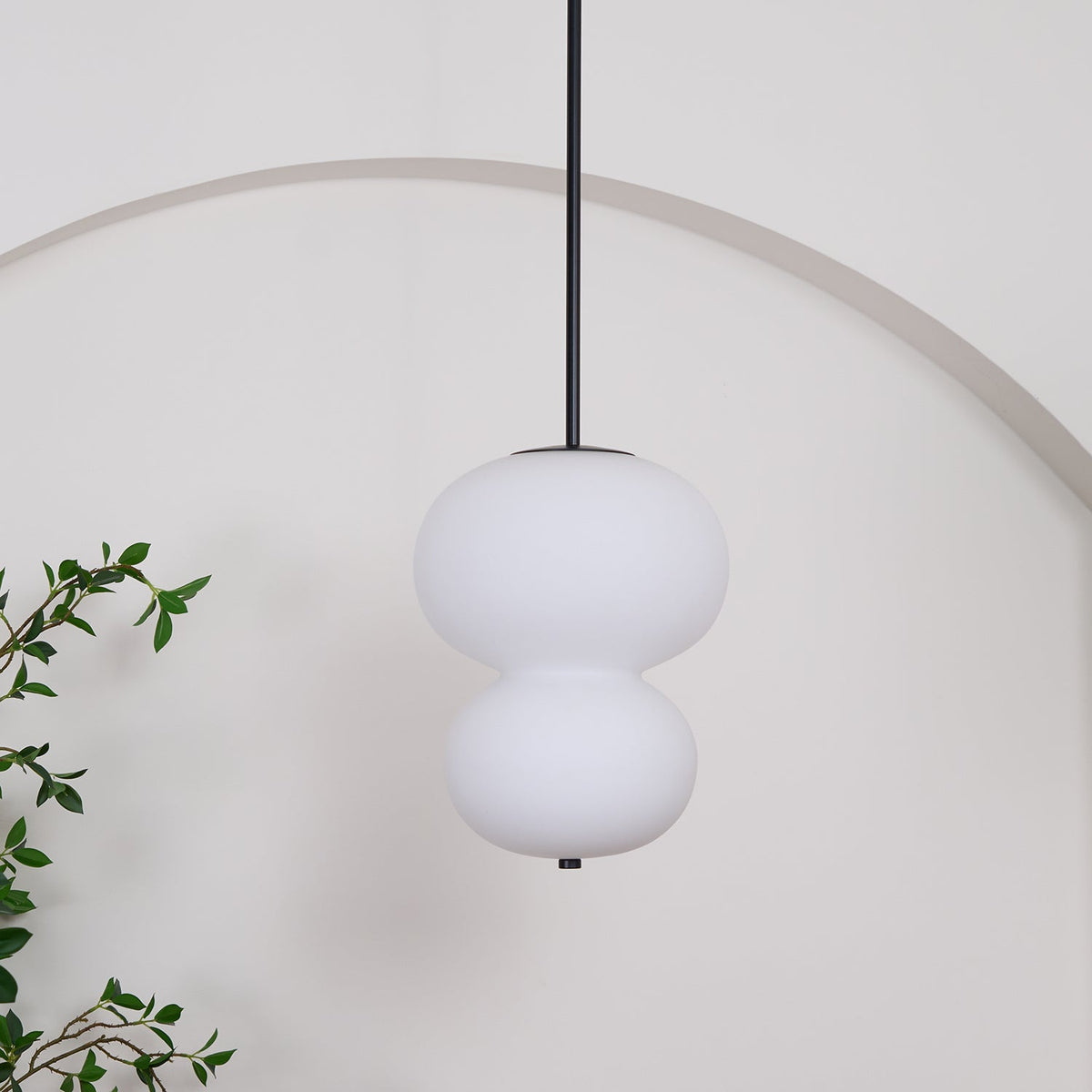 Xalt lámpara colgante minimalista de vidrio