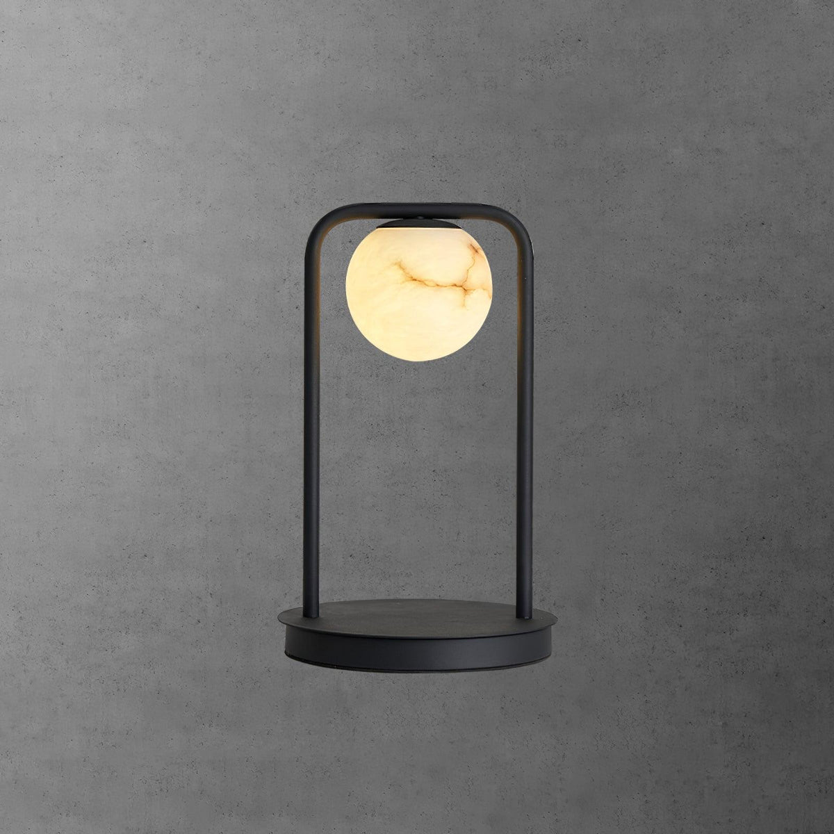 Ulrinus lámpara de mesa alabastro