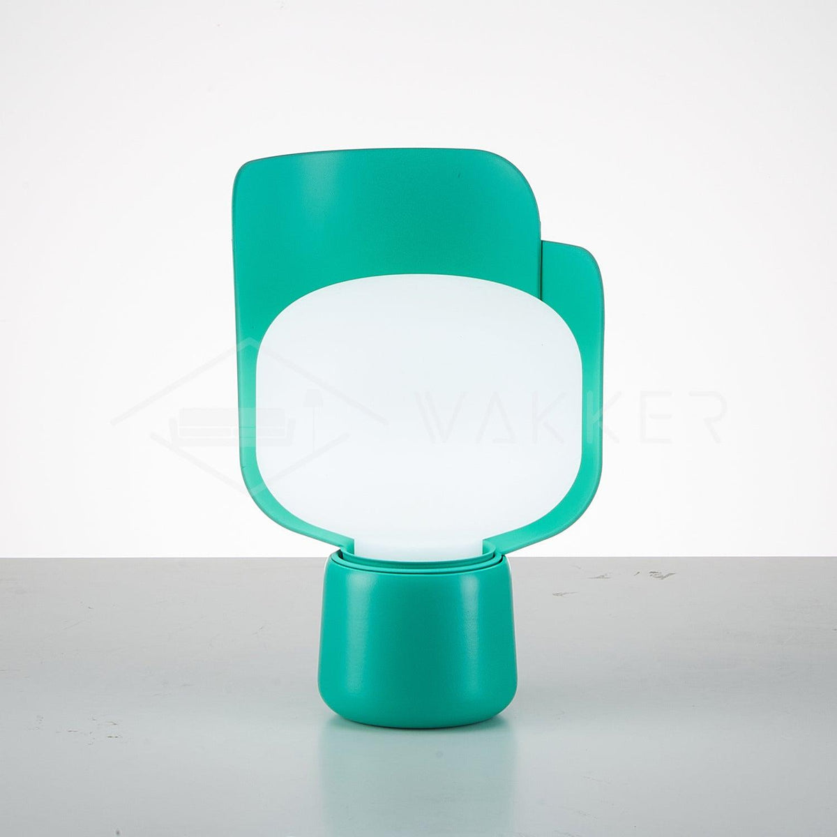 Zuri lámpara de mesa minimalista de plástico