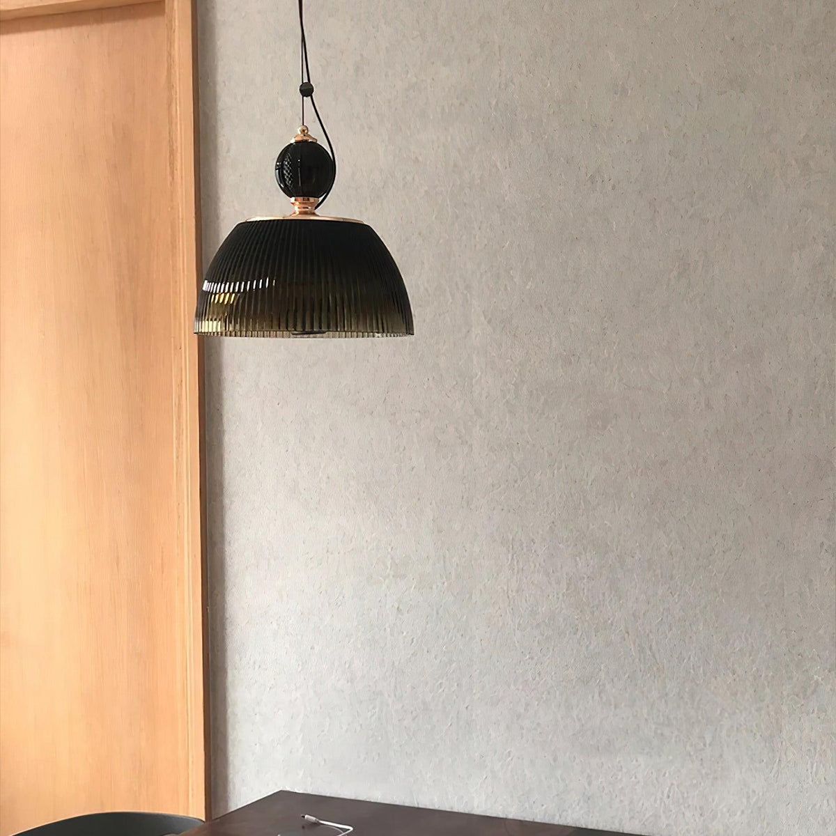 Nray lámpara colgante de vidrio