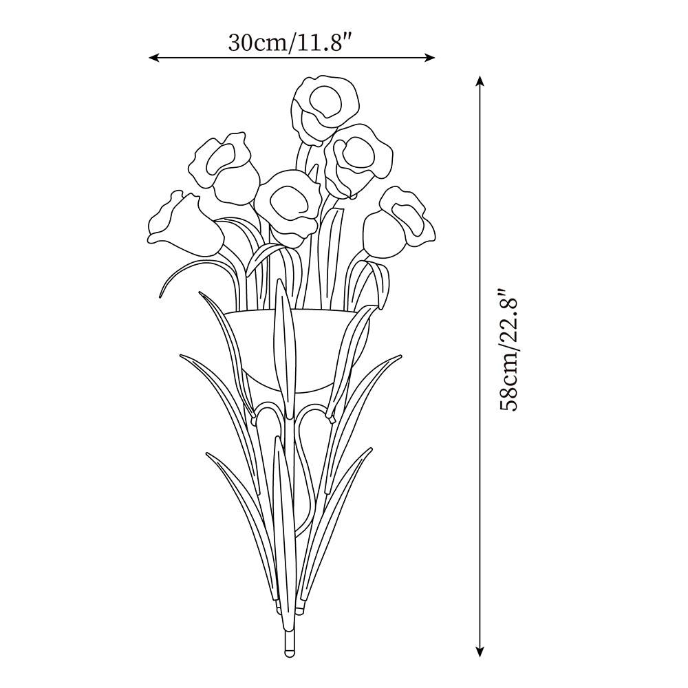 Lunafleur aplique de pared Lily