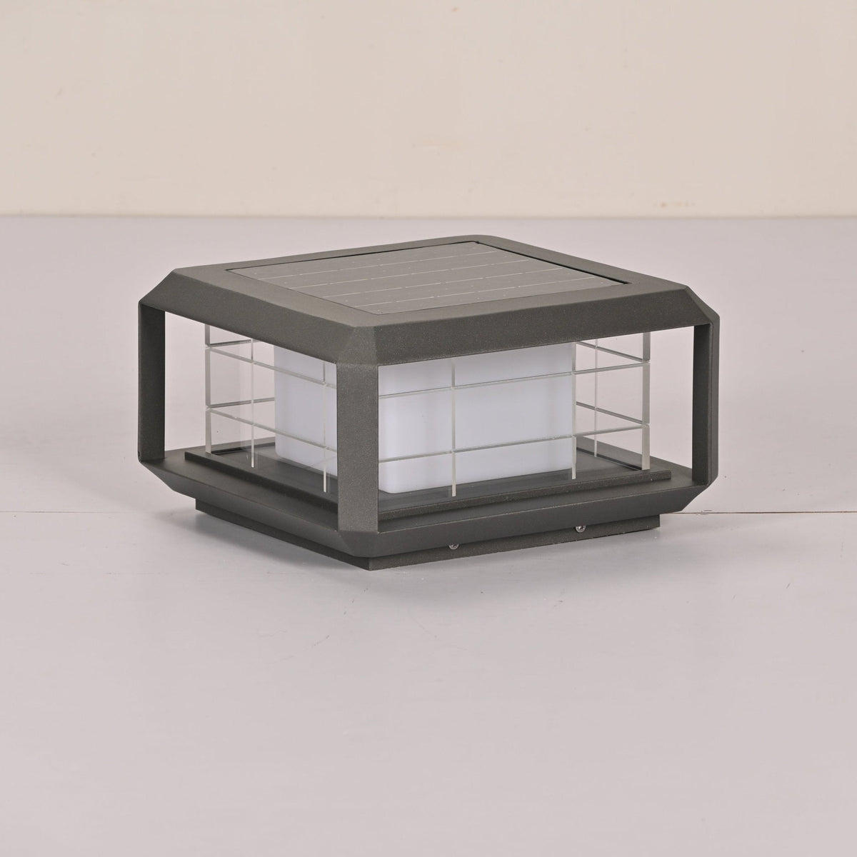Grid Lámpara exterior farol solar