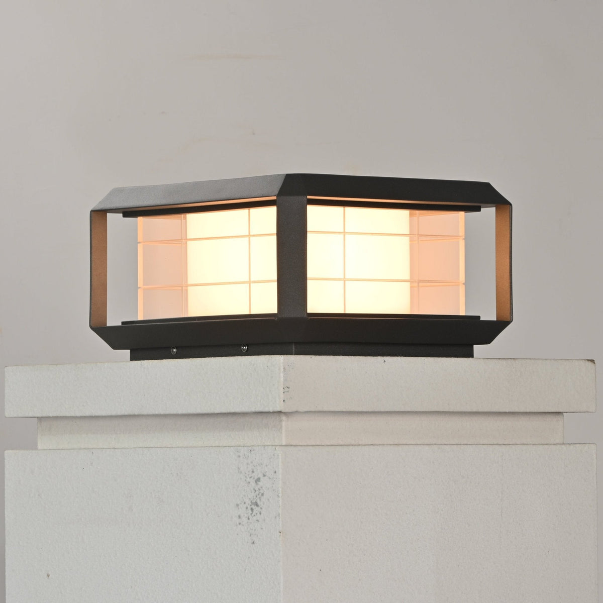 Grid Lámpara exterior farol solar