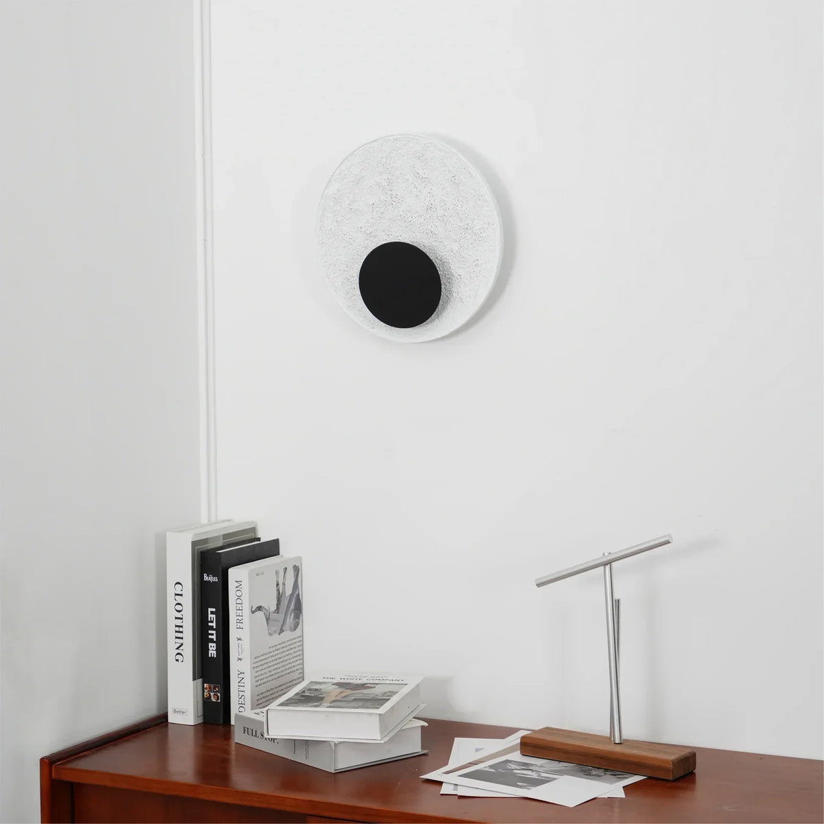 Byers Wall Lamp  Round Resin