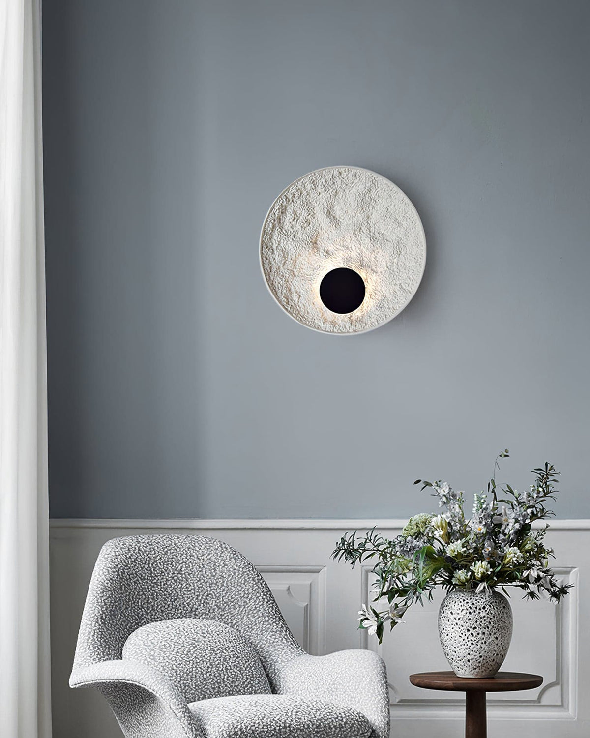 Crater aplique de pared