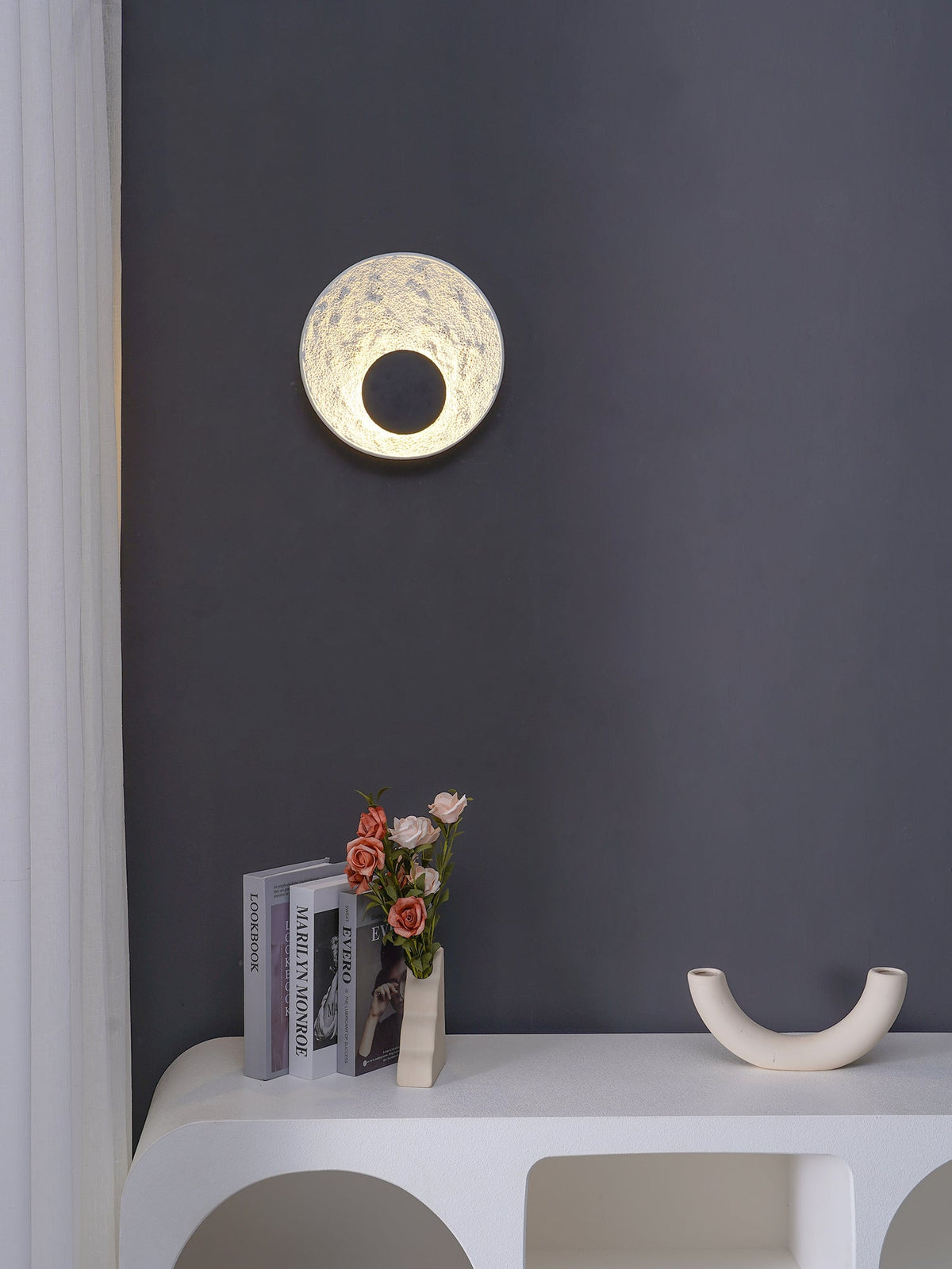Crater aplique de pared