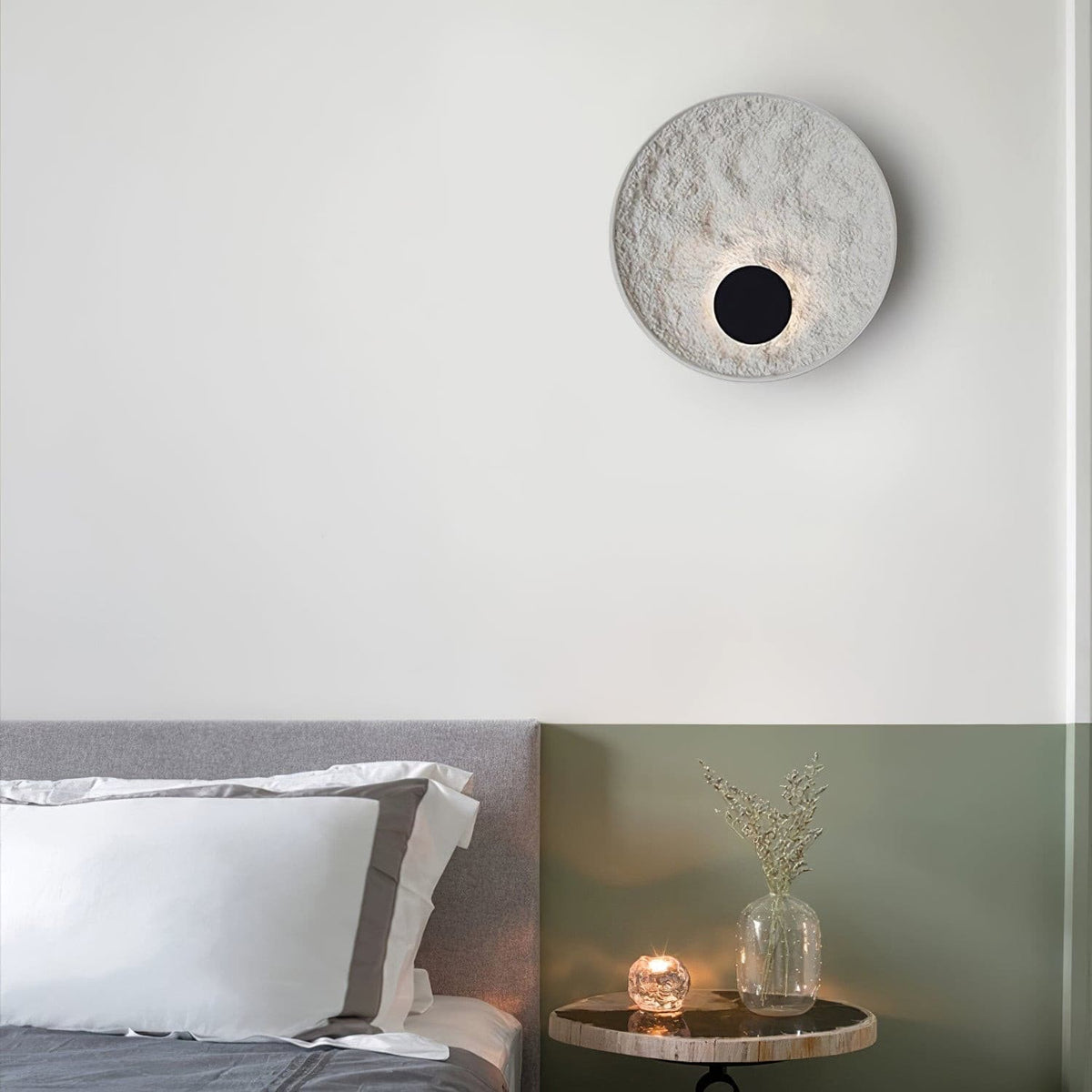 Crater aplique de pared