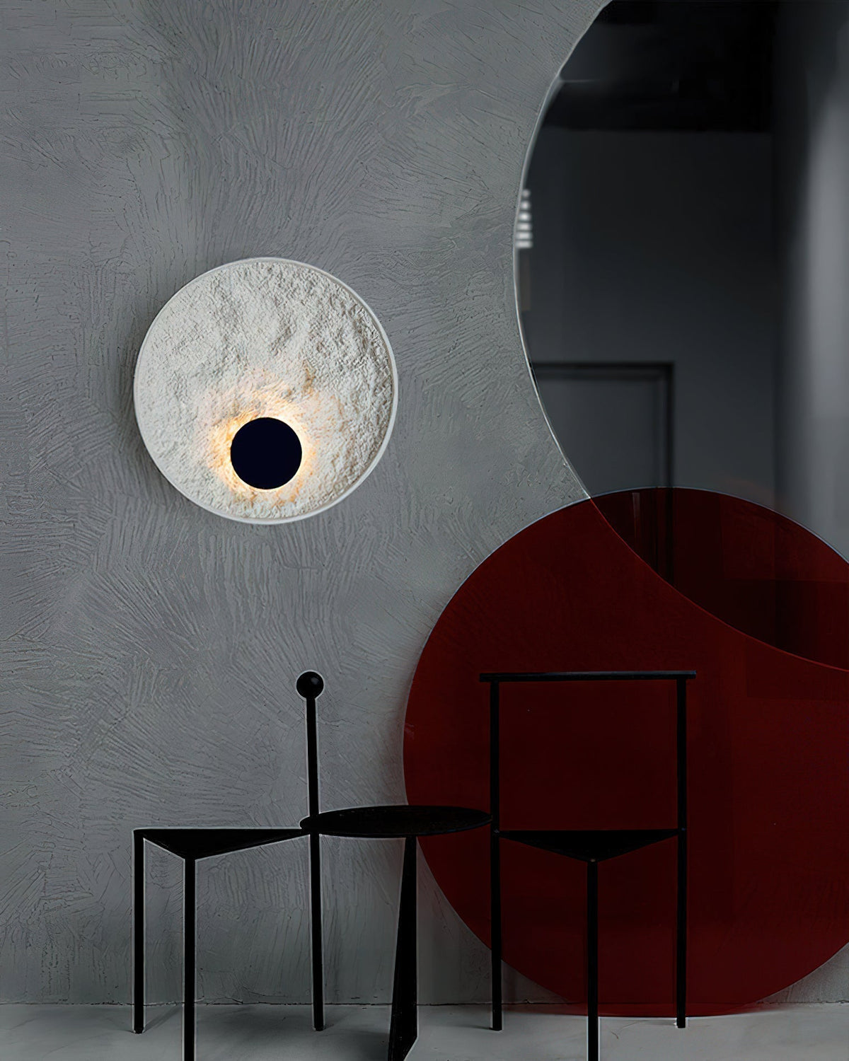 Crater aplique de pared