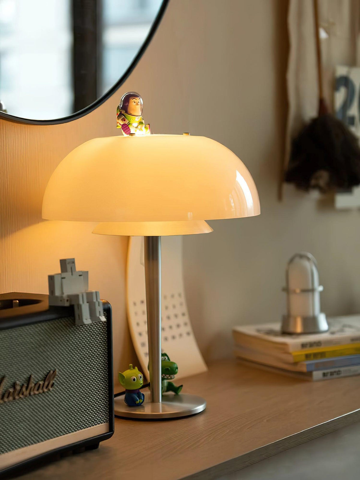 Nilten lámpara de mesa moderna de vidrio