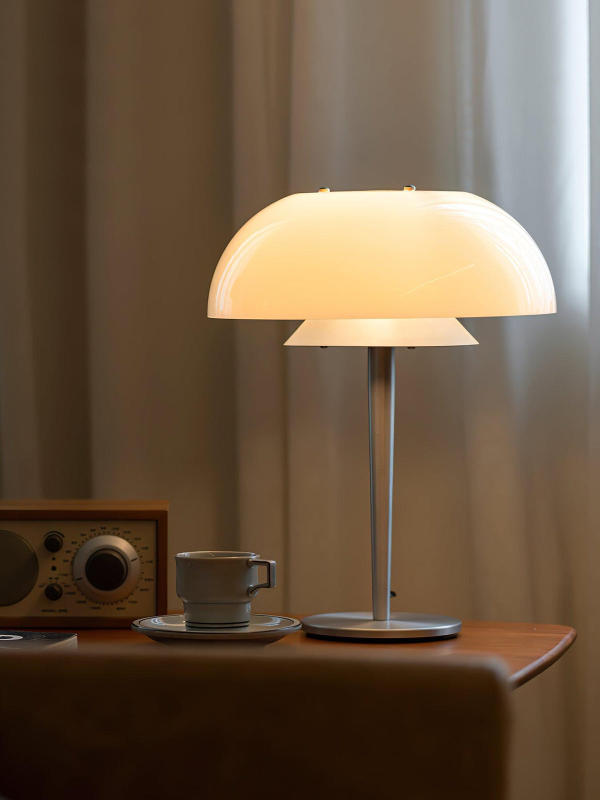 Nilten lámpara de mesa moderna de vidrio