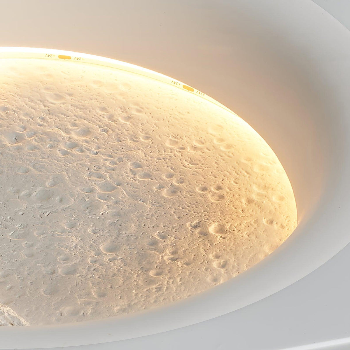 Elaisaine aplique de pared Gypsum Moon