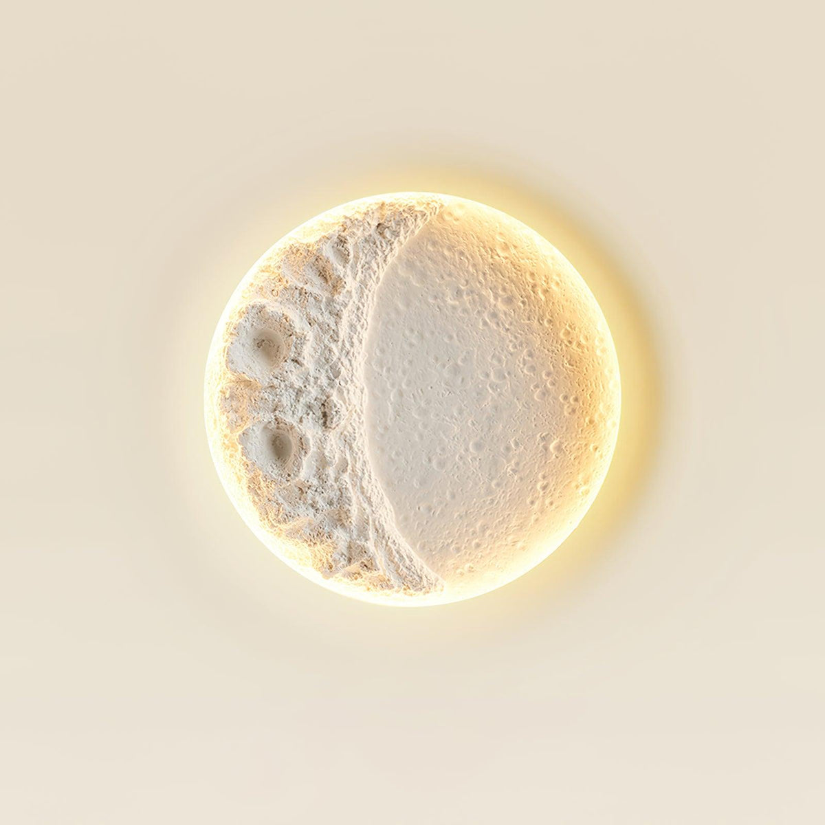 Elaisaine aplique de pared Gypsum Moon