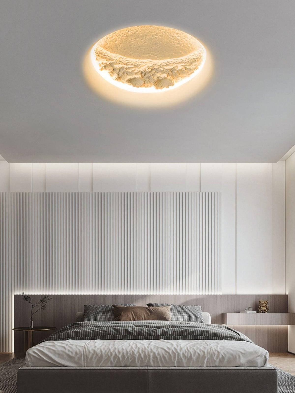 Elaisaine aplique de pared Gypsum Moon