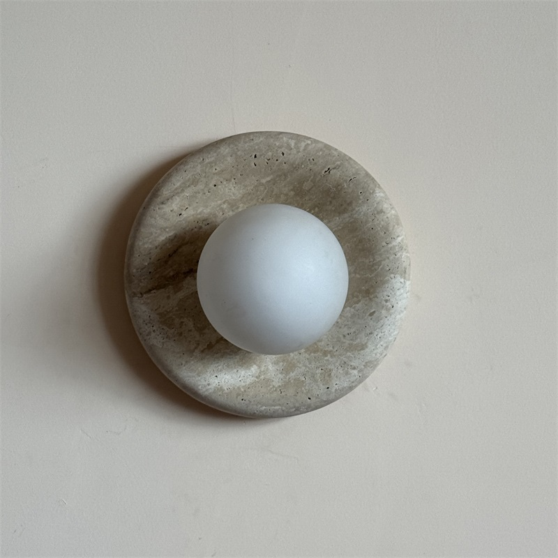 Orli Aplique de pared Travertino Minimalista