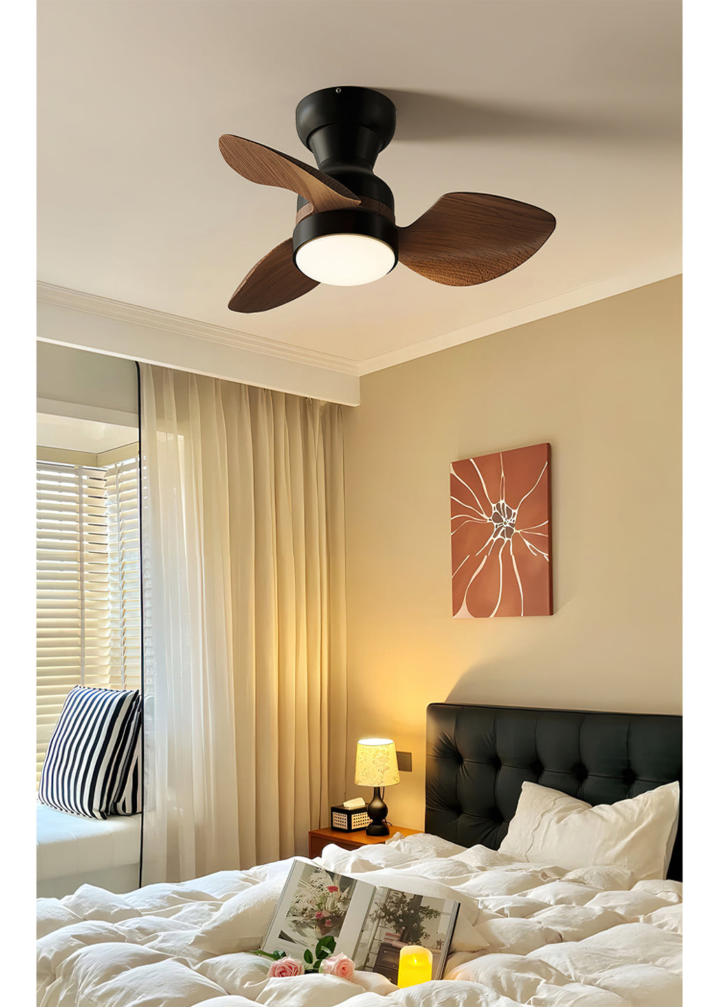 Aerivo ventilador de techo con luz