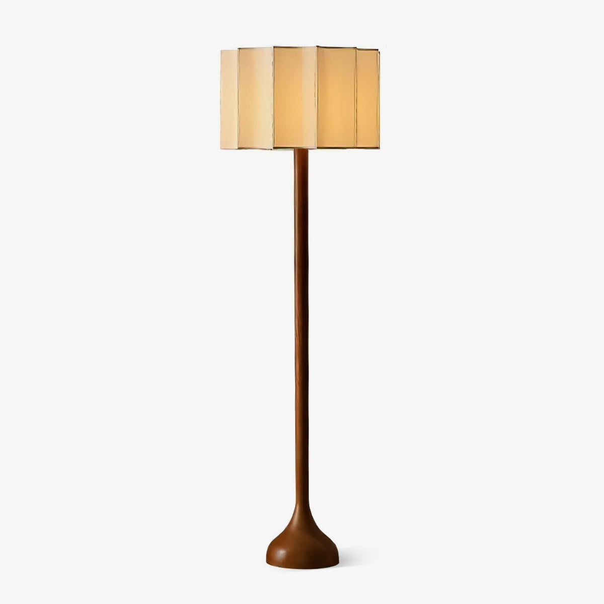 Bexi lámpara de pie minimalista de madera