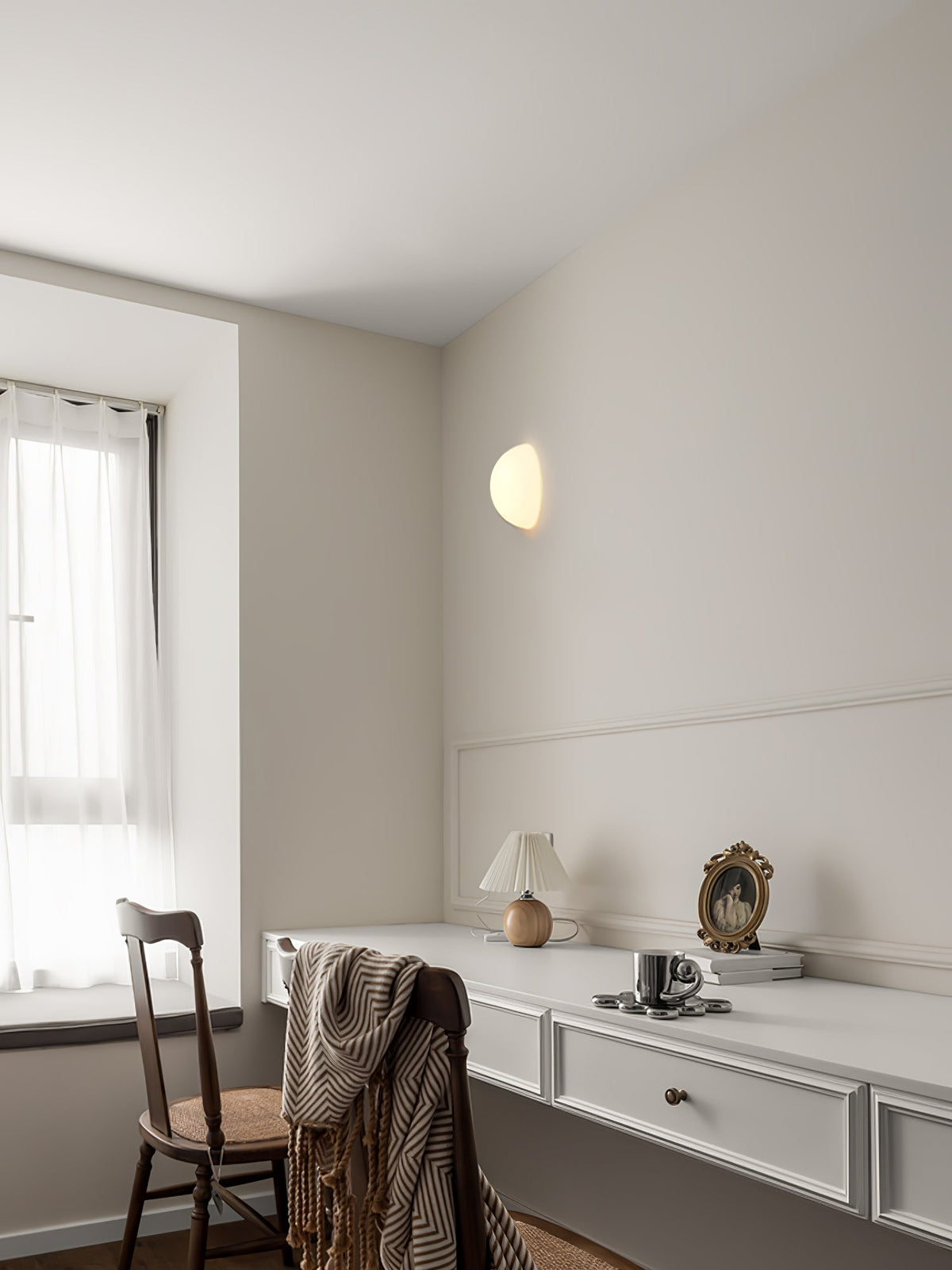 Vesilis aplique de pared moderno minimalista de vidrio