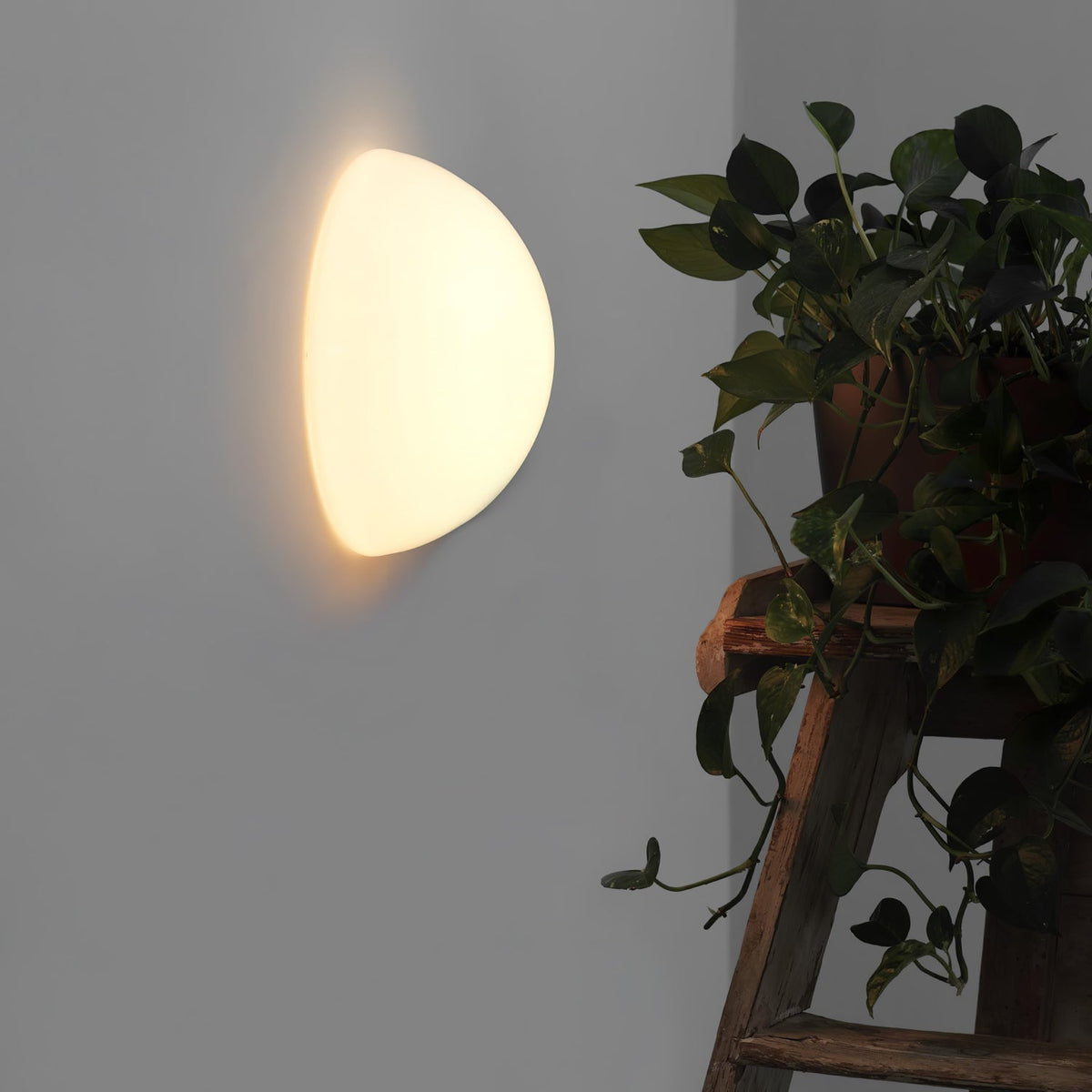 Vesilis aplique de pared moderno minimalista de vidrio