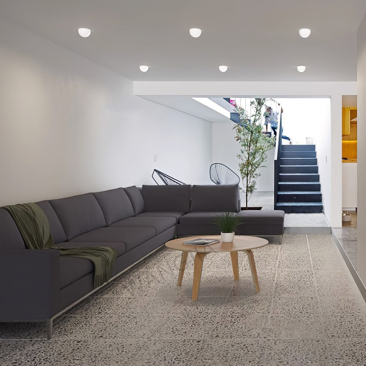 Vesilis aplique de pared moderno minimalista de vidrio