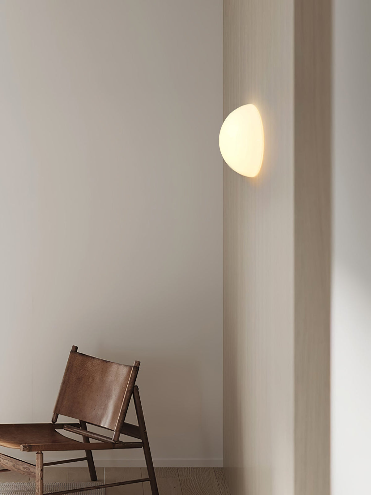 Vesilis aplique de pared moderno minimalista de vidrio