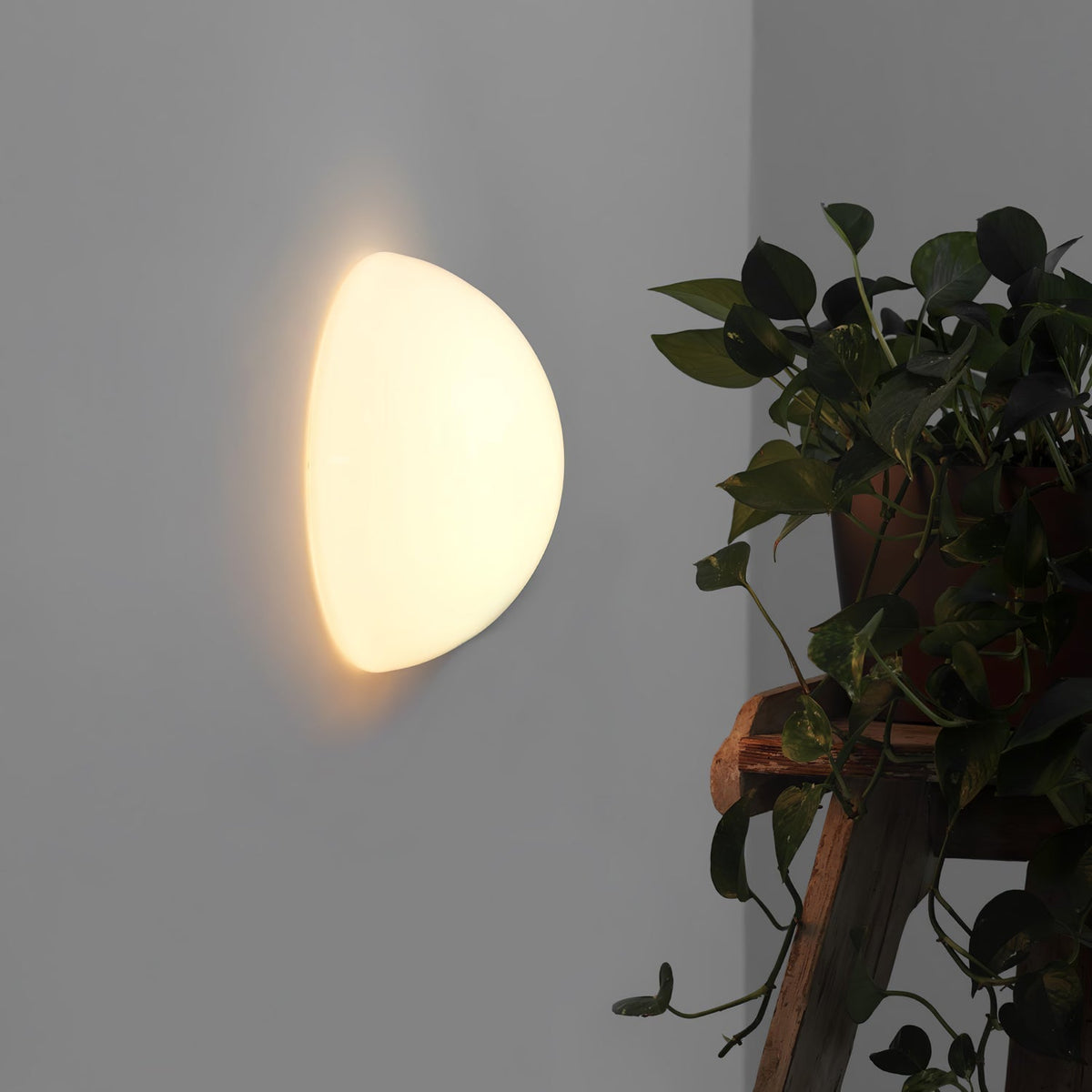 Vesilis aplique de pared moderno minimalista de vidrio