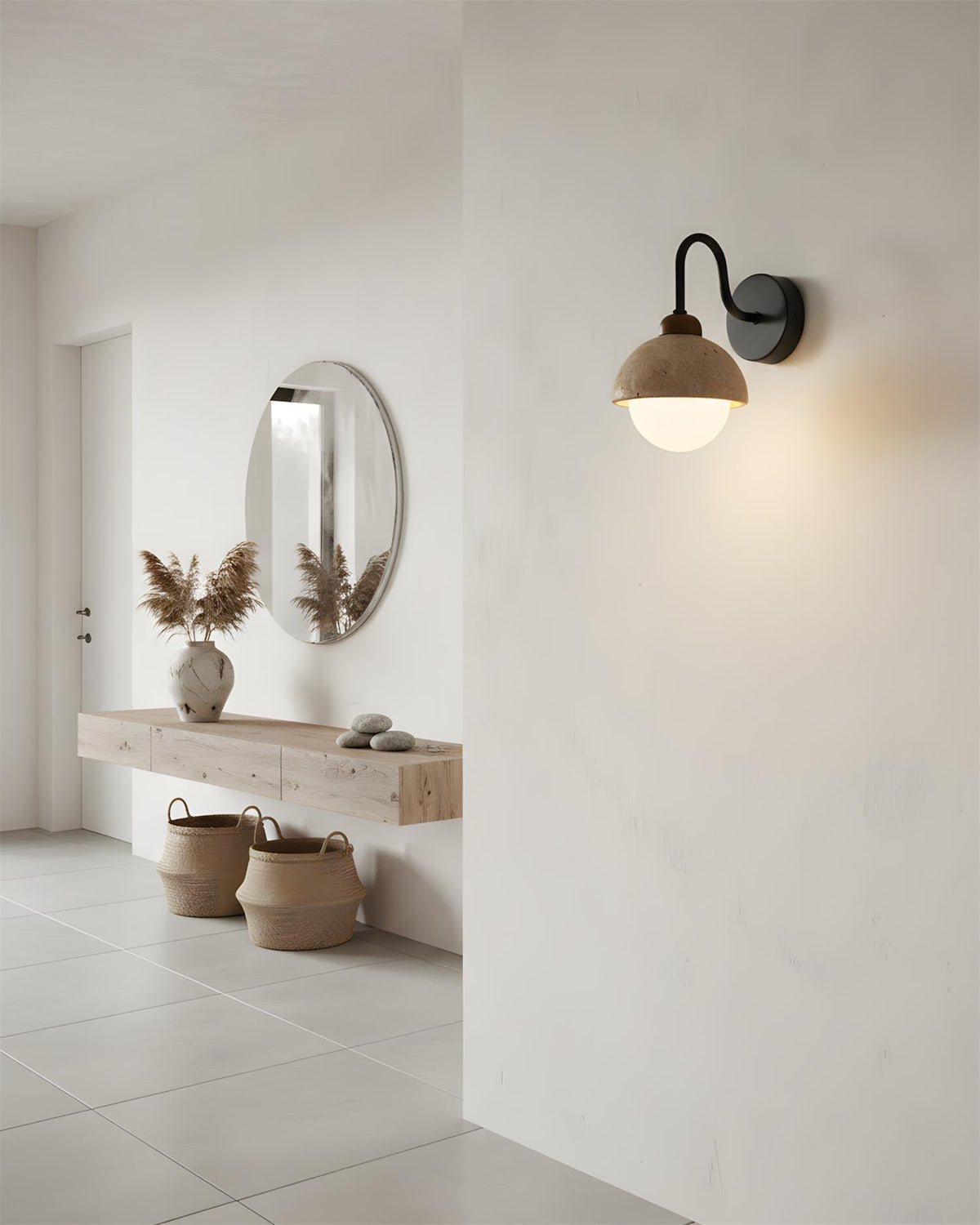 Nodule aplique de pared