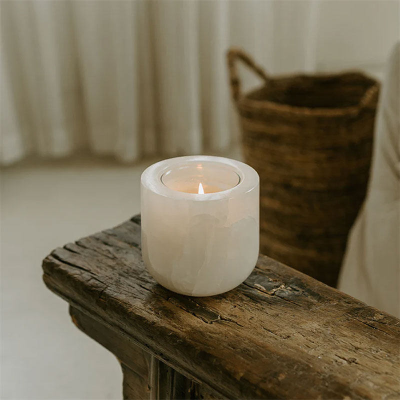 Halo Stillness Soporte para velas