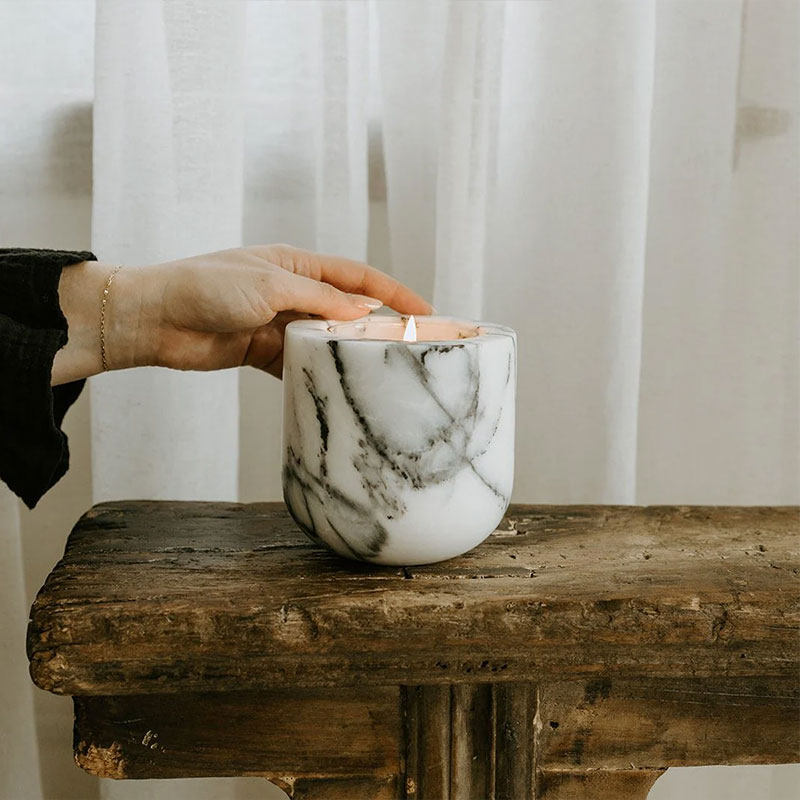 Halo Stillness Soporte para velas