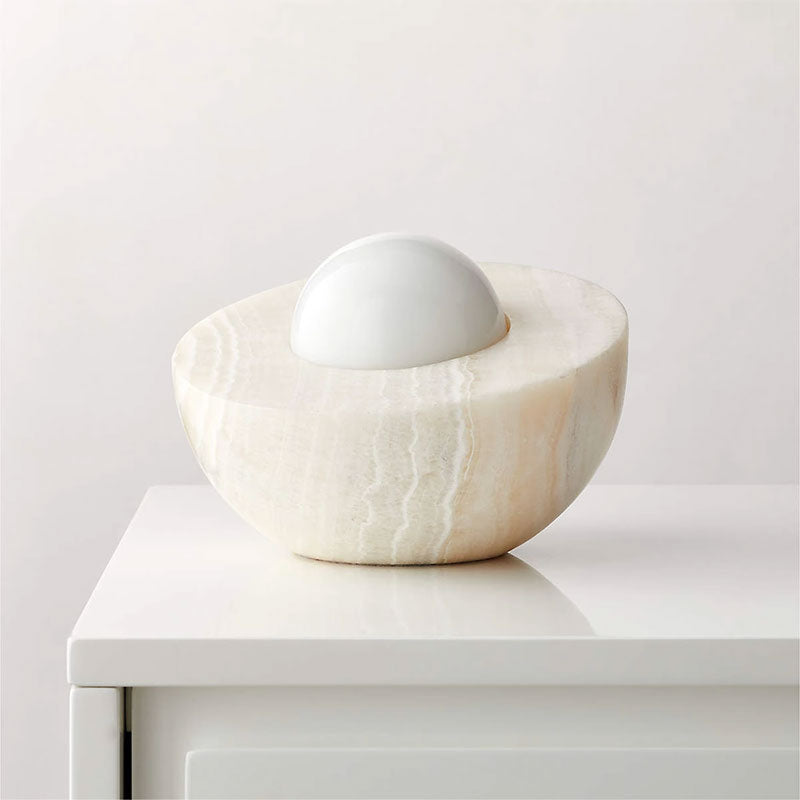 Fryle lámpara de mesa Jade Halo minimalista