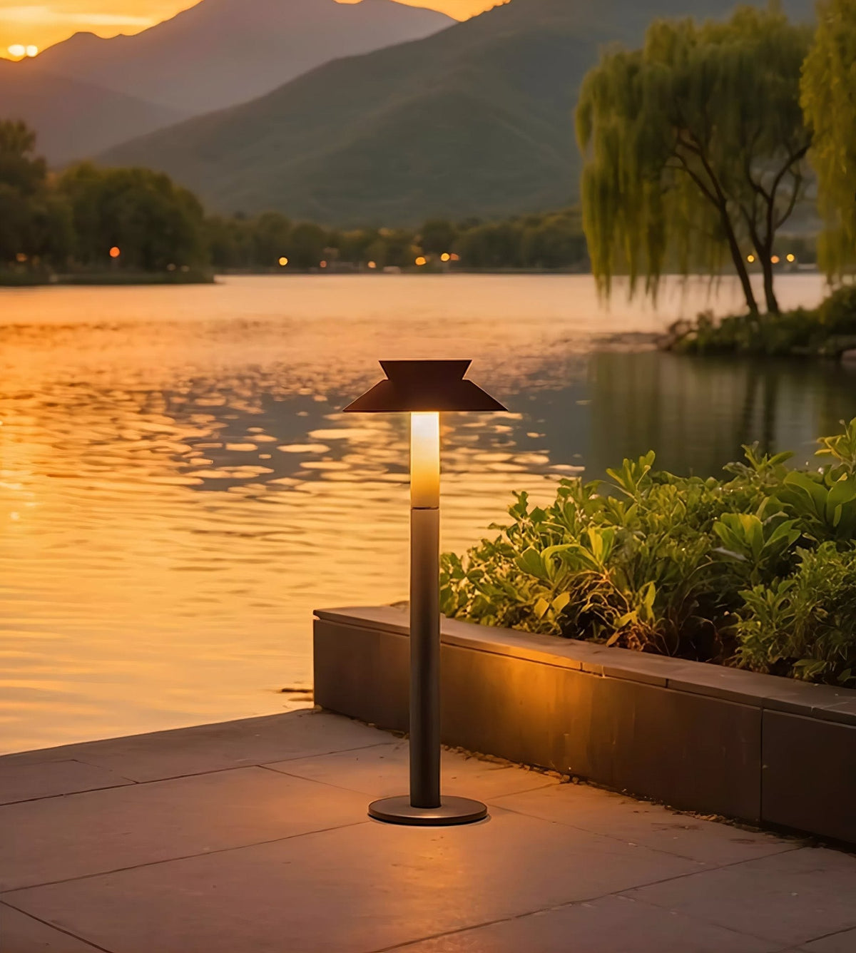 Jildo Stem luminaria exterior para Sendero