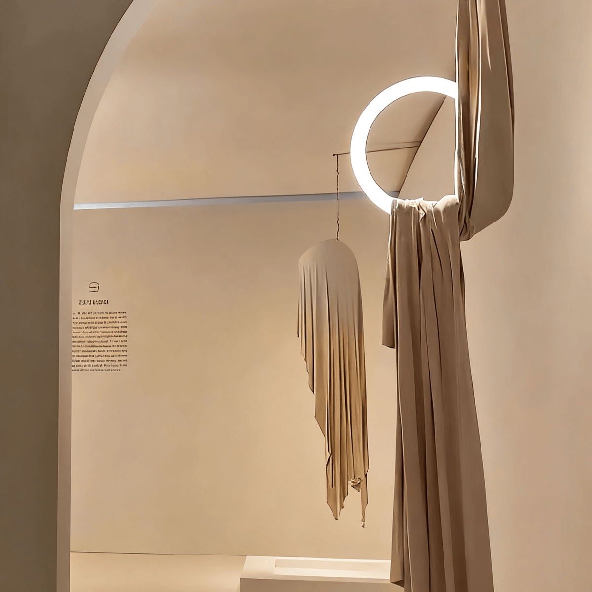 Serelia Drape Hammock lámpara colgante