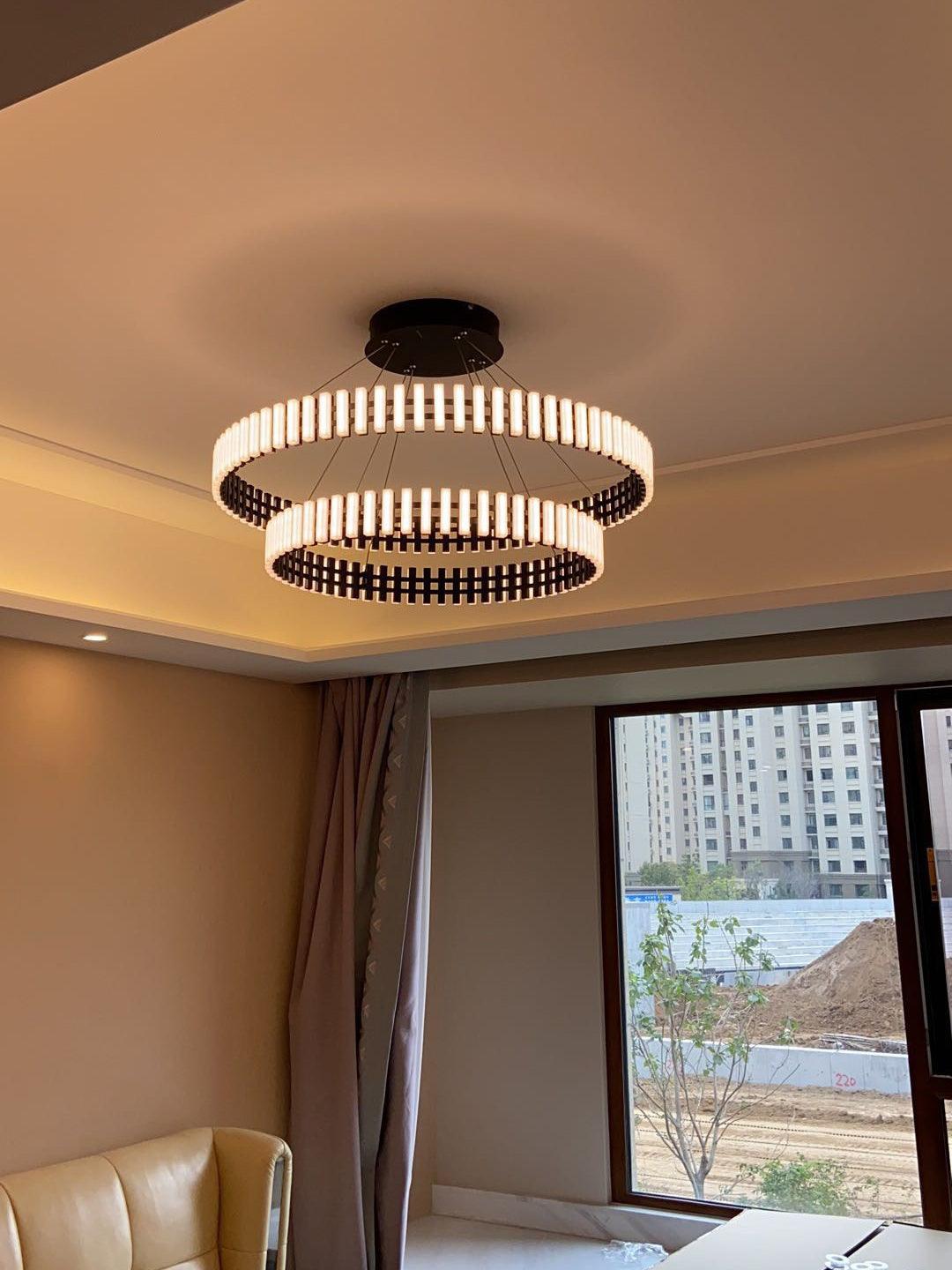 Rivo lámpara de araña Stylis con LED