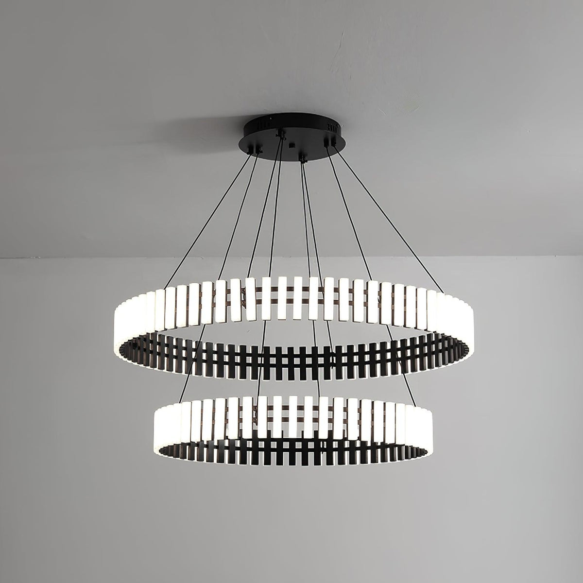 Rivo lámpara de araña Stylis con LED