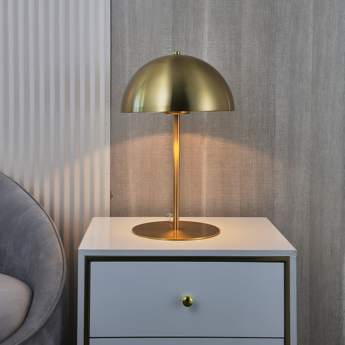 Brioth lámpara de mesa de acrílico escandinava