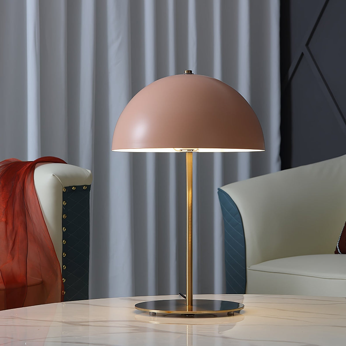 Brioth lámpara de mesa de acrílico escandinava