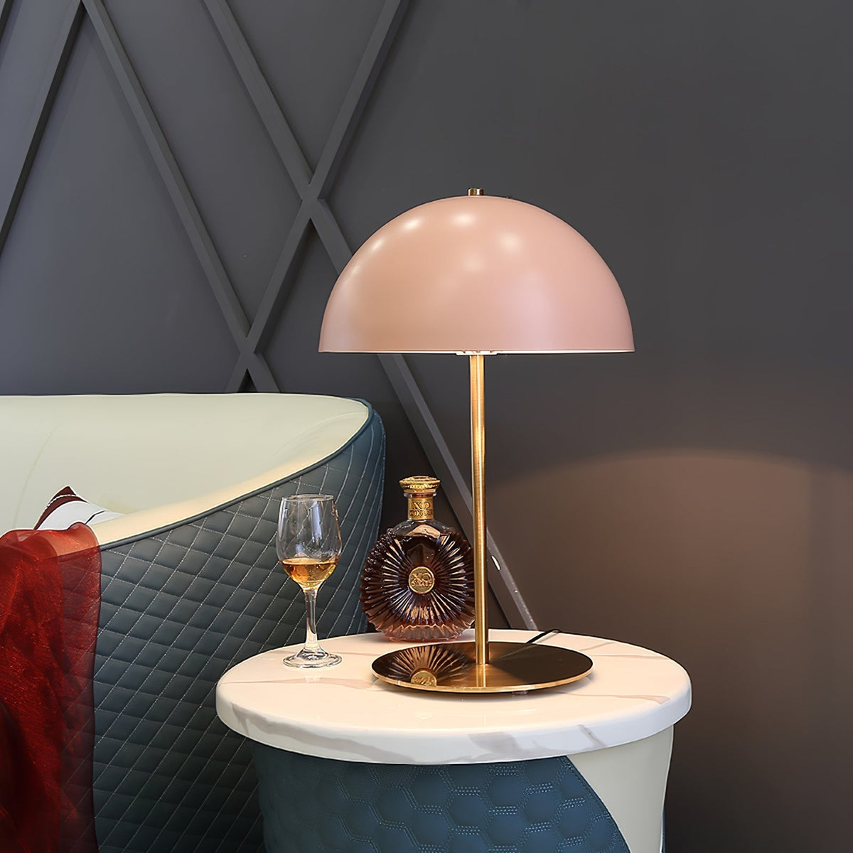 Brioth lámpara de mesa de acrílico escandinava