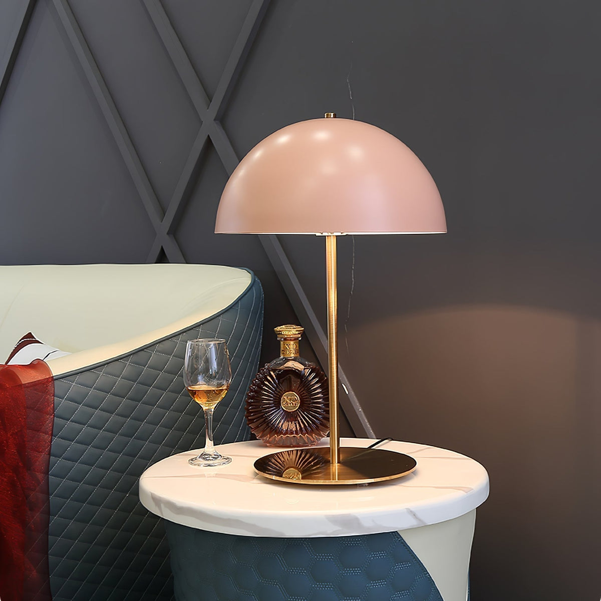 Brioth lámpara de mesa de acrílico escandinava