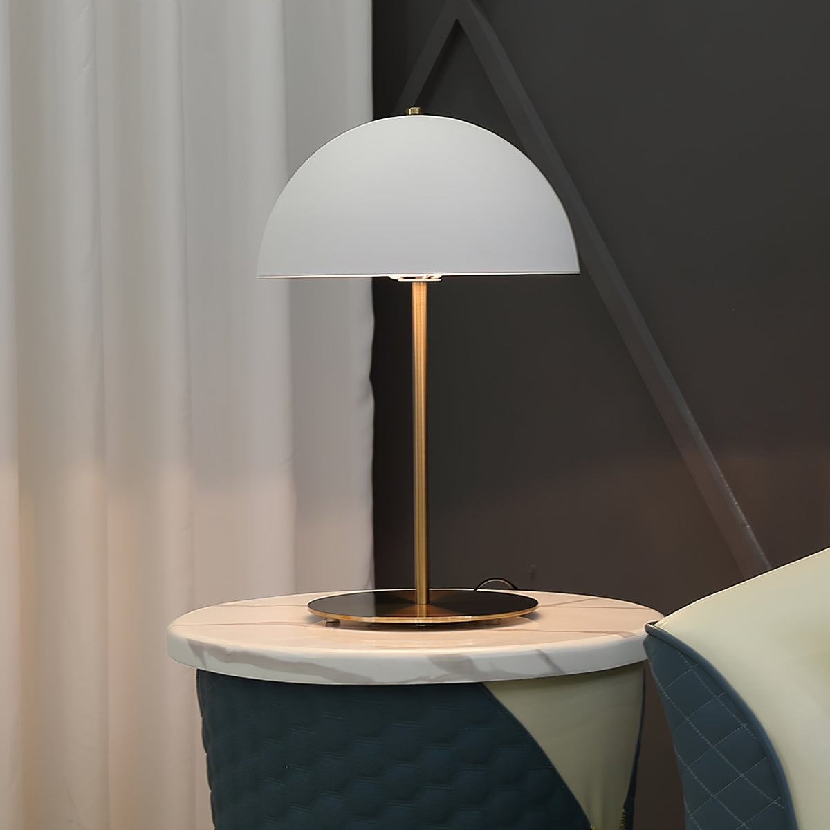 Brioth lámpara de mesa de acrílico escandinava
