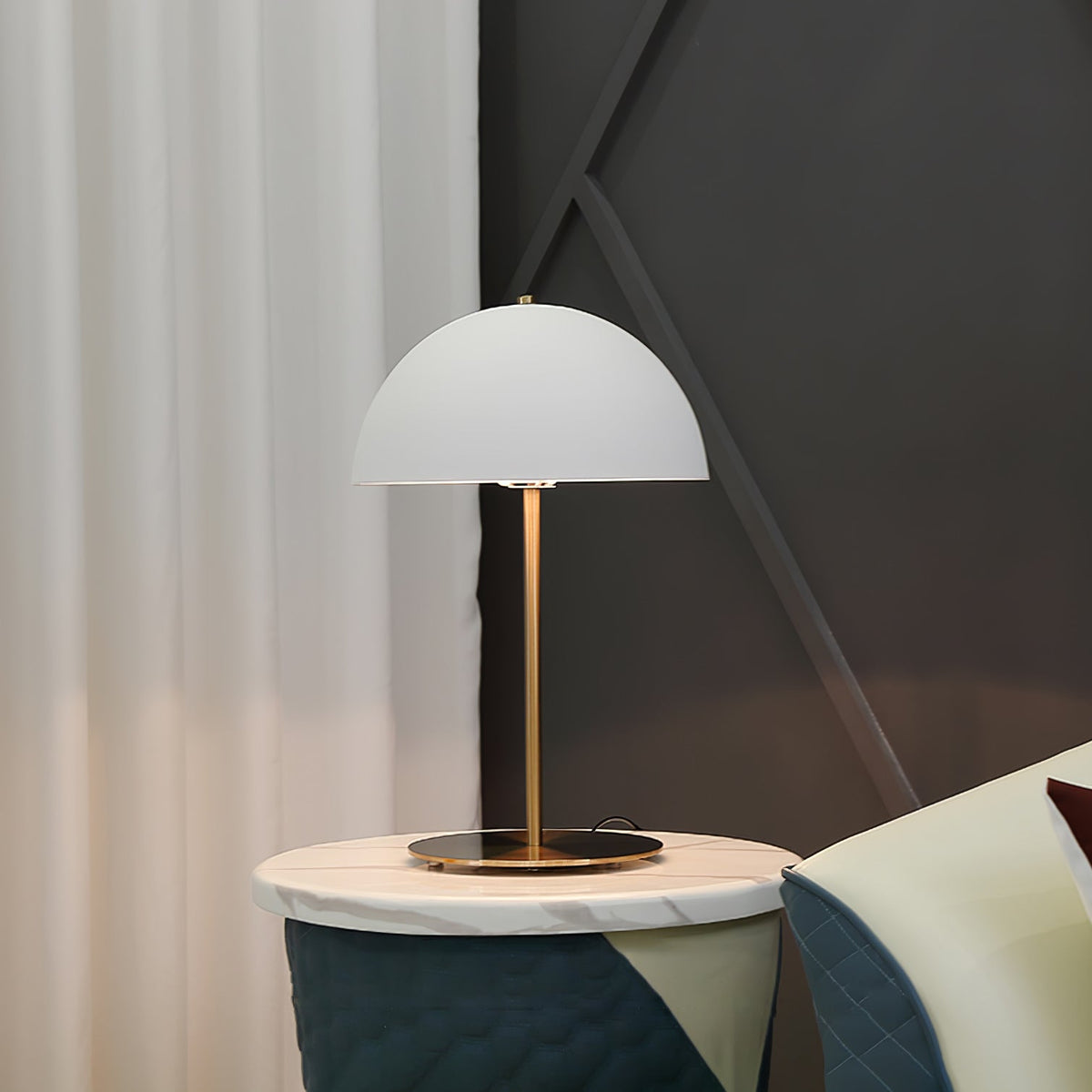 Brioth lámpara de mesa de acrílico escandinava