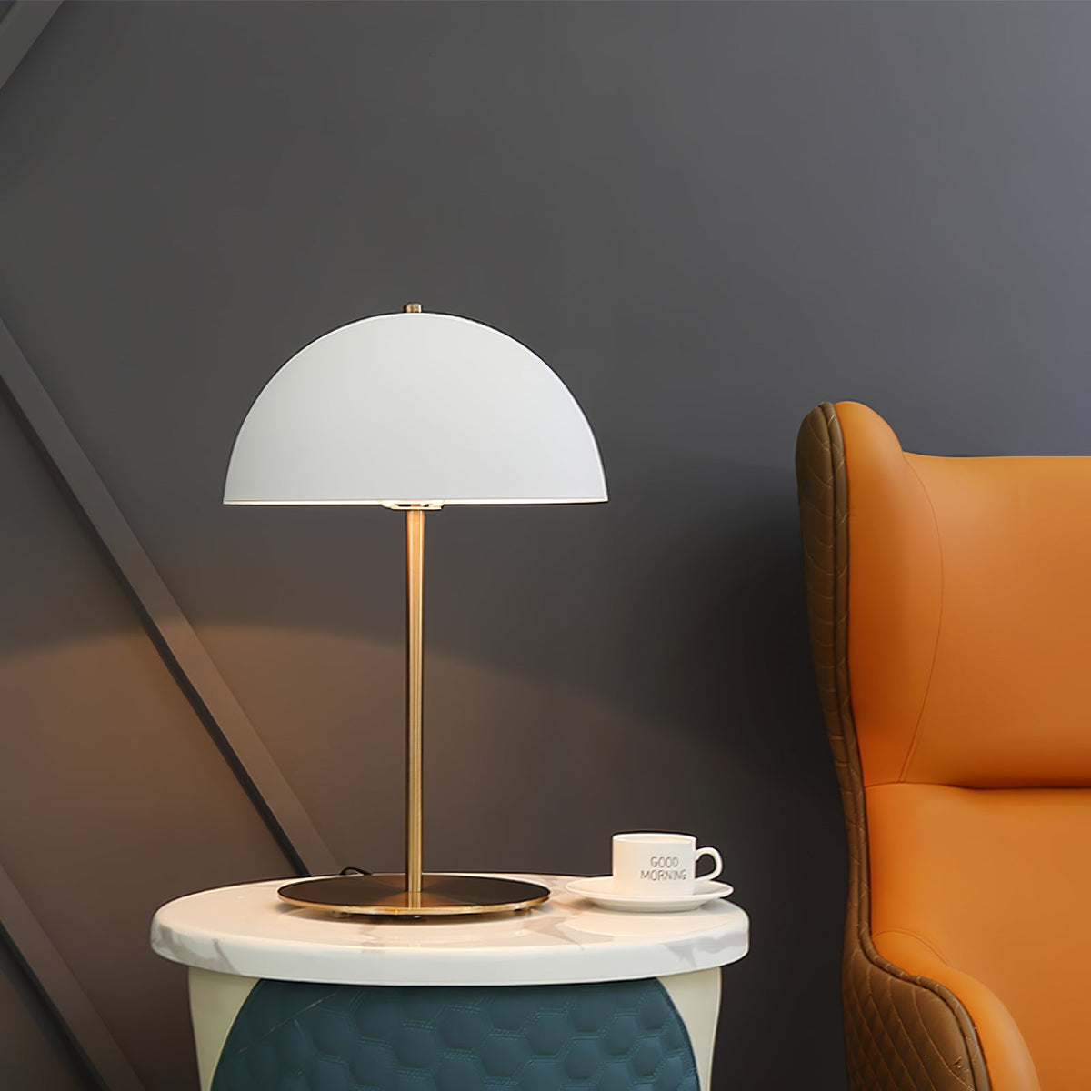 Brioth lámpara de mesa de acrílico escandinava