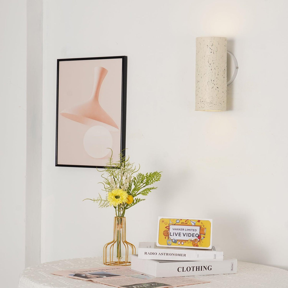 Dalem aplique de pared industrial