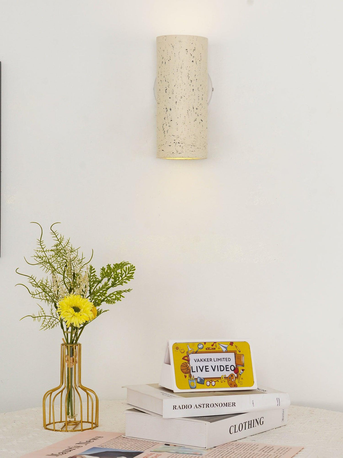 Dalem aplique de pared industrial