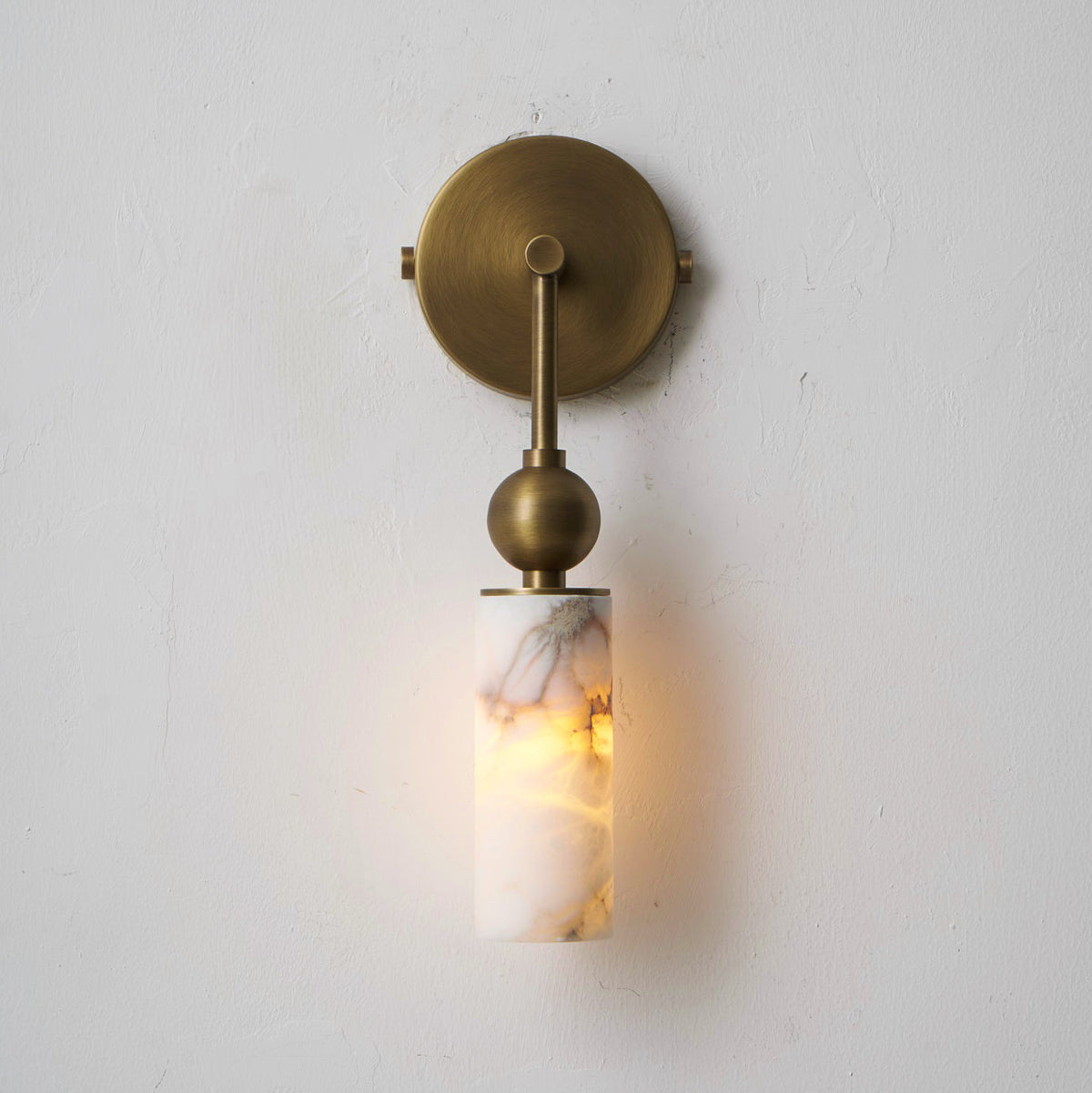 Alvire aplique de pared en alabastro