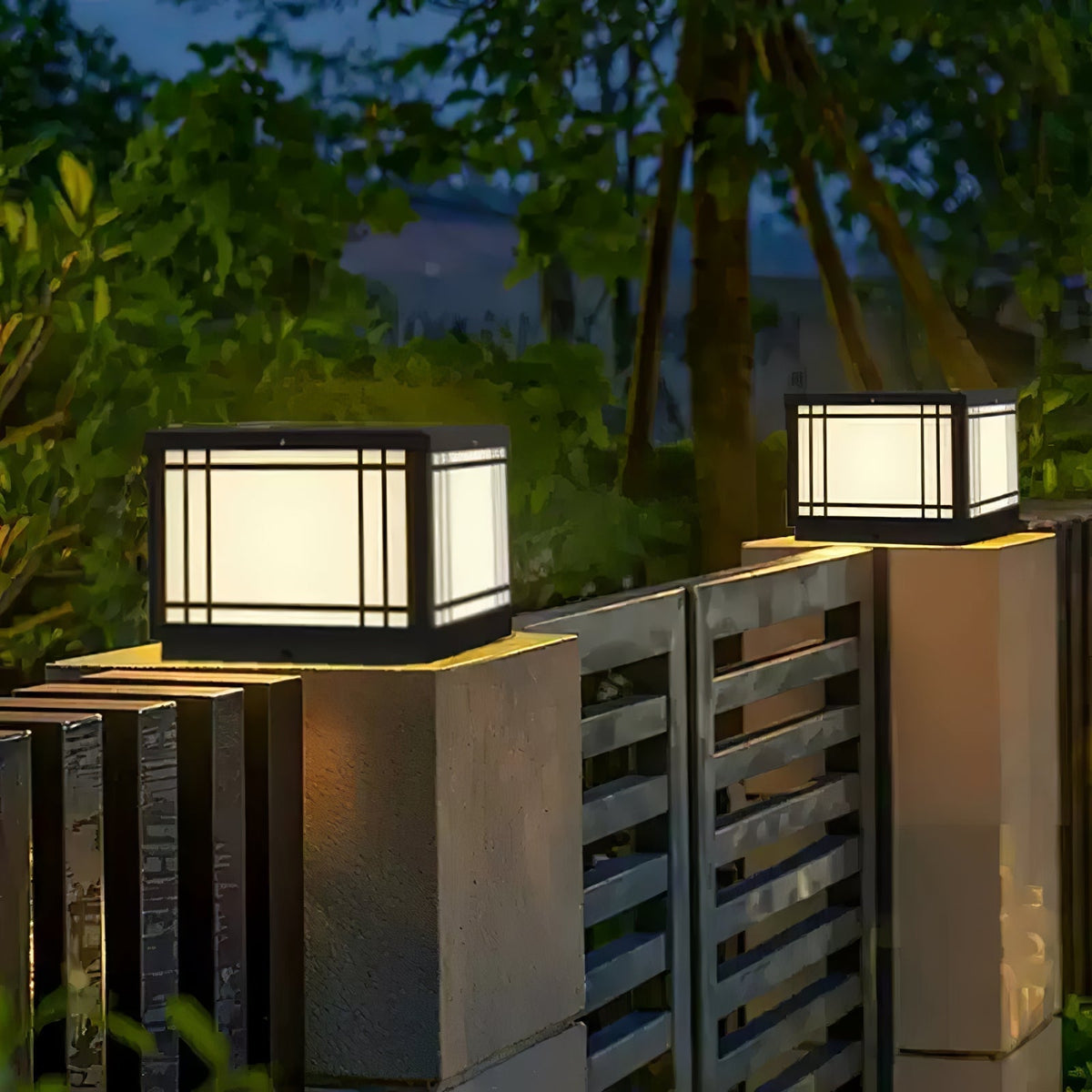 Harrison Lámpara exterior de estilo clásico Premium Solar Cube