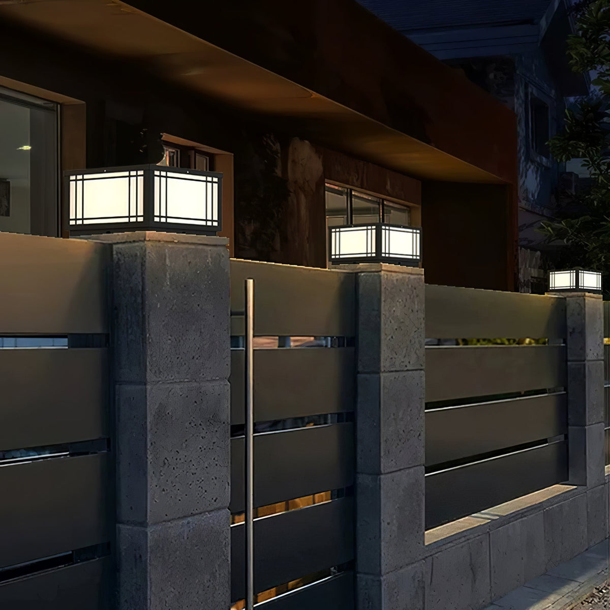 Harrison Lámpara exterior de estilo clásico Premium Solar Cube