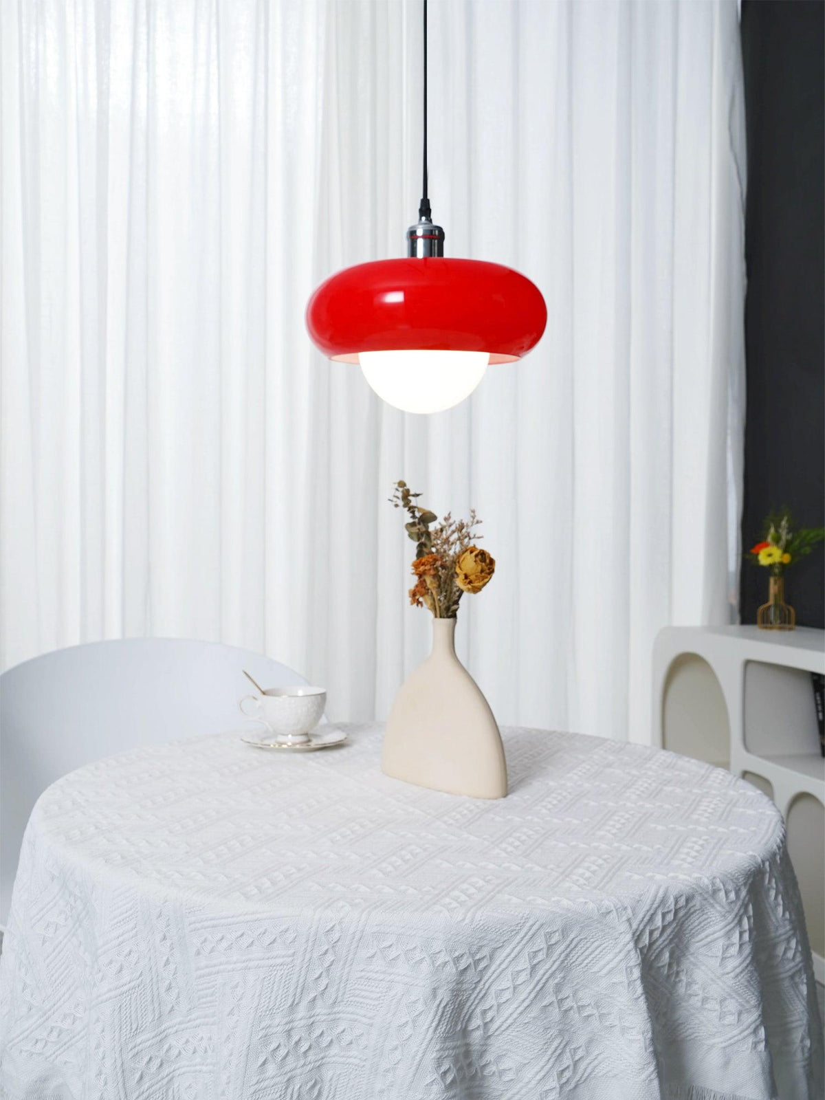 Liorisira lámpara colgante nórdica de vidrio artístico