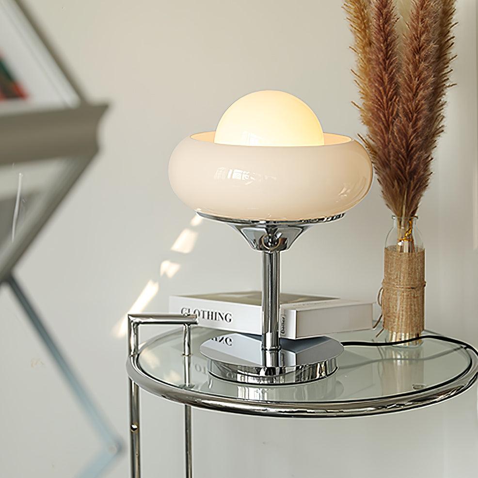 Solise lámpara de mesa de vidrio